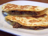 Beef & Cheese Quesadilla Beef & Cheese Quesadilla