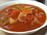 Hearty Tomato Vegetable Soup*